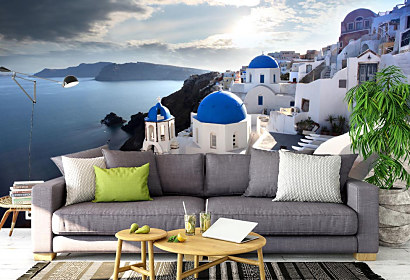 Fototapeta Súmrak nad Santorini 1178